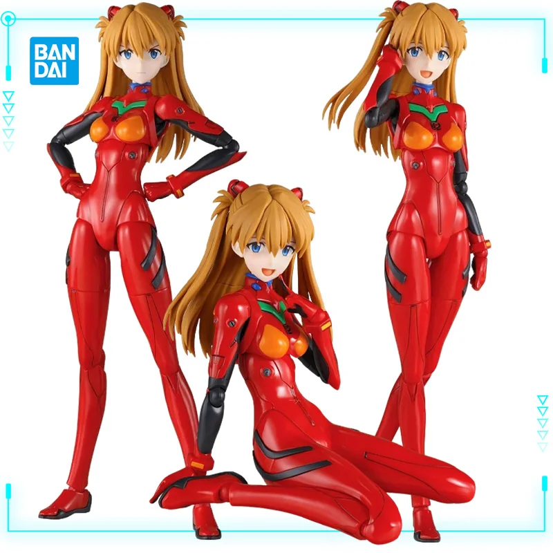 

Bandai Original Genuine 30 Minutes Preference EVA Souryuu Asuka Langley Plugsuit Mecha Girl Assembly Models Action Figures Toy
