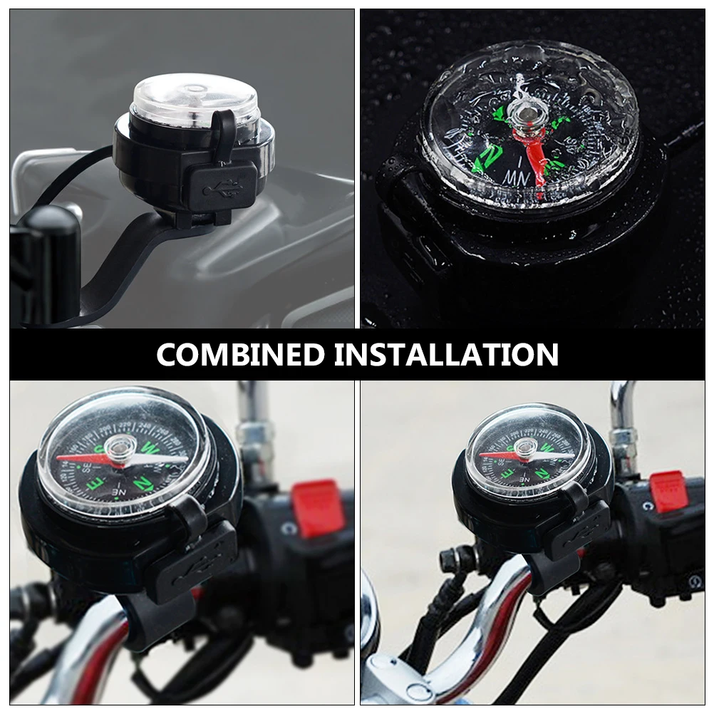 

Motorbike Phone Chargers Handlebar USB Motorcycle Waterproof Fast Charging Device