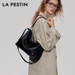LA FESTIN Original Women's bag  2024 New Tote Bags New Shoulder Bag Large Capacity Bag Travel Bag Designer Luxury Bag