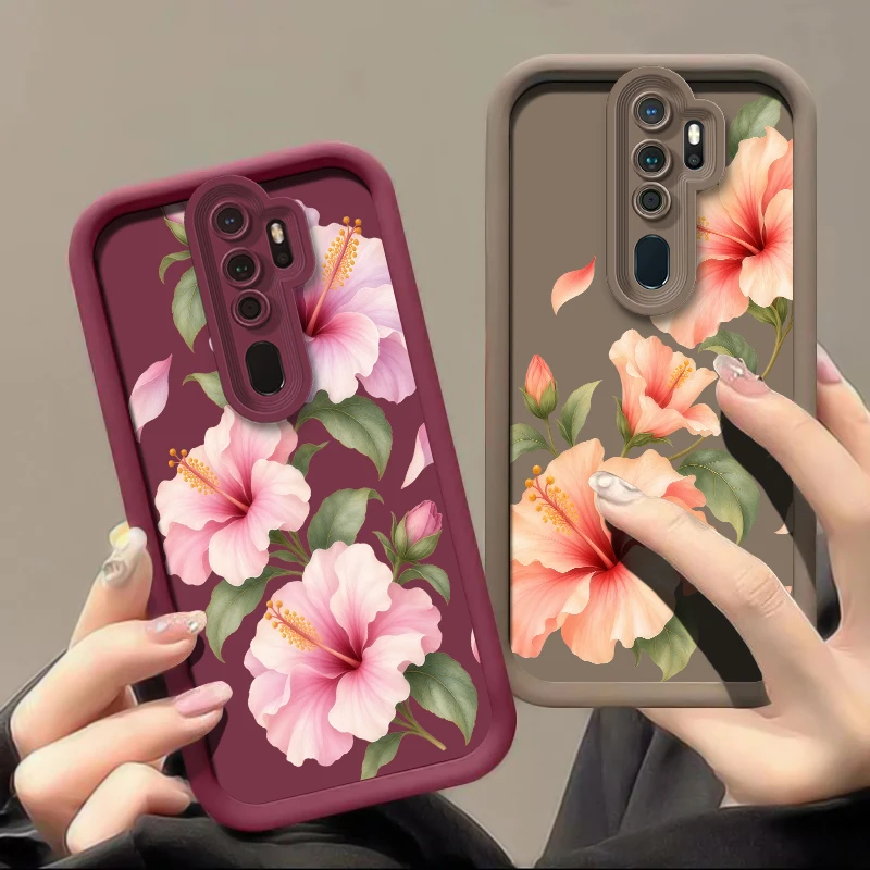 Two Pink Lilies Pattern Case For Moto Edge 60 50 70 Pro Fusion 40 Neo Ultra G Play 2025 2026 2023 Soft Drop Resistant Cover Etui - view 4