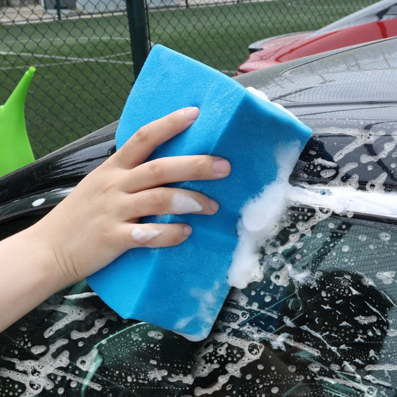 

Universal Car Cleaning Tools Soft Foam Grid Sponge Rich Foam Auto Washing Sponges for Car Kitchen Home Car Accessories