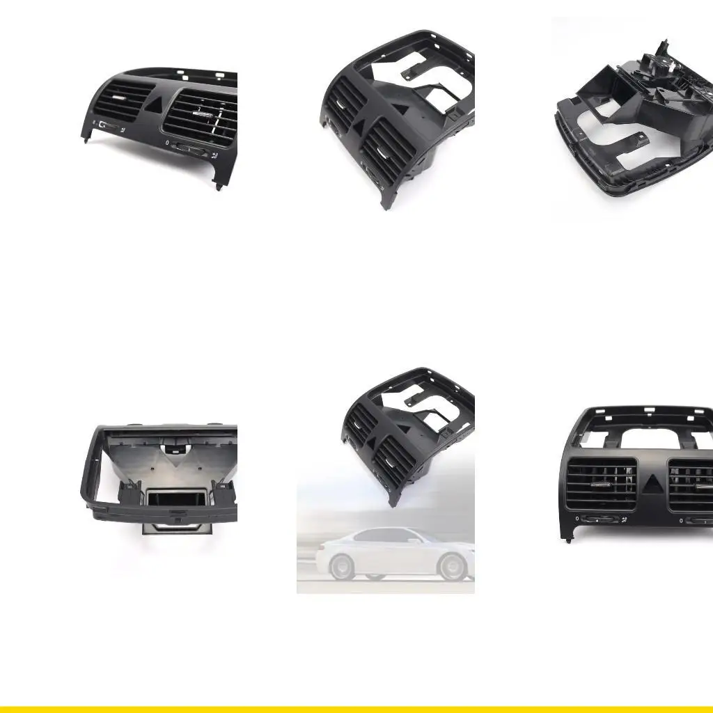 

SZCH Black Front Dashboard Central Air Outlet Vent For Jetta Golf Rabbit MK5 1K0819728F Air Conditioning Air Vent