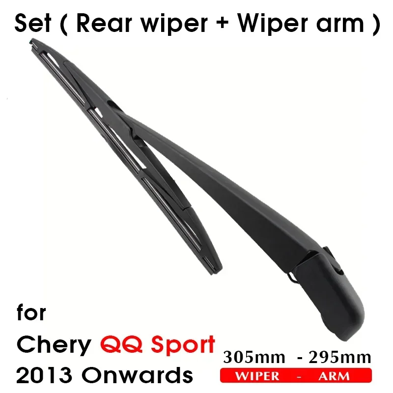 أفضل سيارة الخلفية ممسحة زجاج أمامي الذراع شفرات فرش لشيري QQ الرياضة 2013 فصاعدا الزجاج الأمامي اكسسوارات السيارات التصميم
