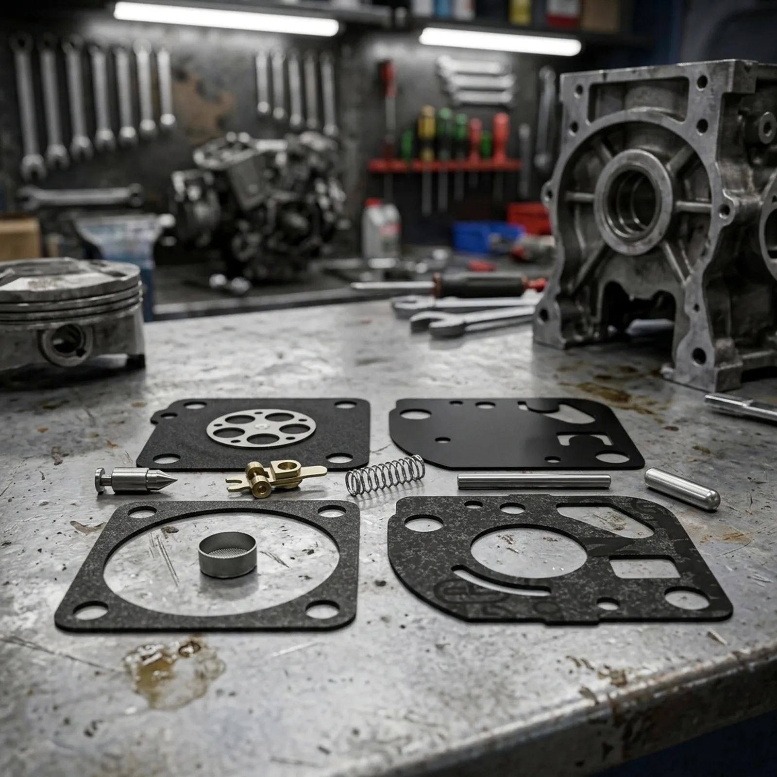 UT-20042 -A UT-20043-A Mounting Gaskets 25cc Reach for carb Carburetor FULL ForTITAN Kit for ruixing Kit New UT-20042