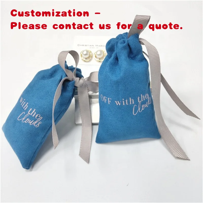 custom.Chuanghua Promotional Customized Design Double Side Velvet Good Quality Jewelry Drawstring Bag