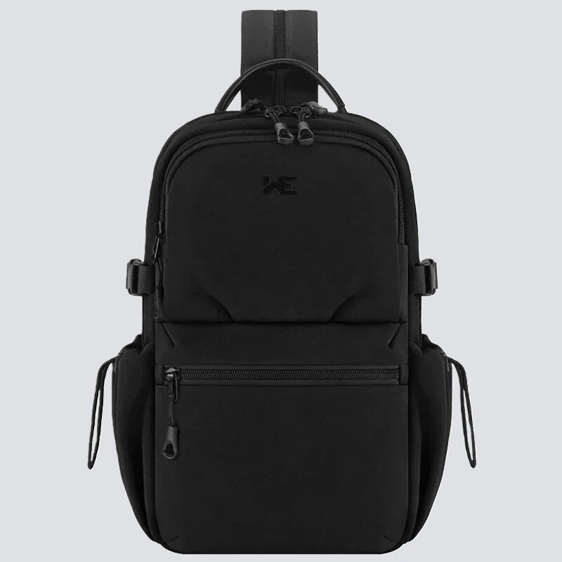 حقيبة ظهر جديدة متعددة الوظائف للجنسين، حقيبة كتف مفردة مزدوجة، حقيبة صدر كاجوال، سعة كبيرة، حقيبة كمبيوتر محمول خفيفة الوزن للسفر #4