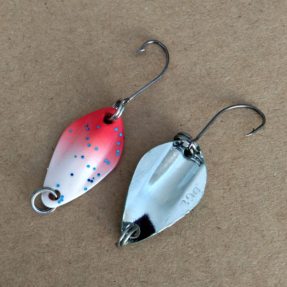 5pcs 1.3g 2.1g Trout Bait Metal Spoon Fishing Lure Wobbler Casting Jigging Tackle Accessories Pesca Chub