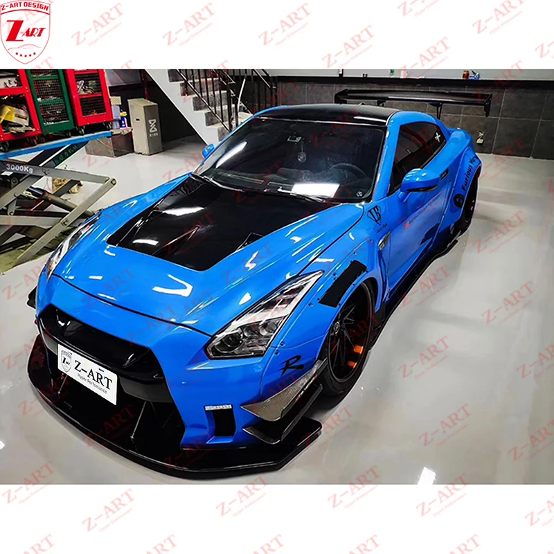 Z-ART GTR Wide Body Kit per NIssan GTR LB Mk2 Gen 2 Body Kit per GTR R35 Refit Wide Body Kit