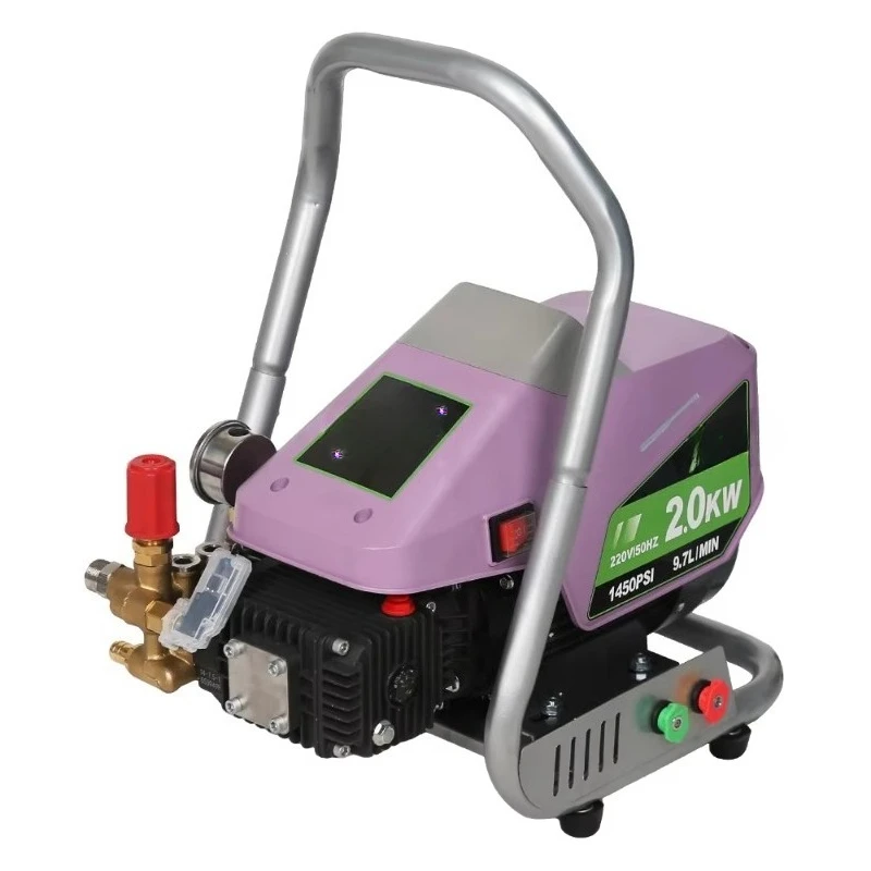 New electric pressure washer 220v 150Bar portable cold water jet surface cleaning equipment for road floor cleaning