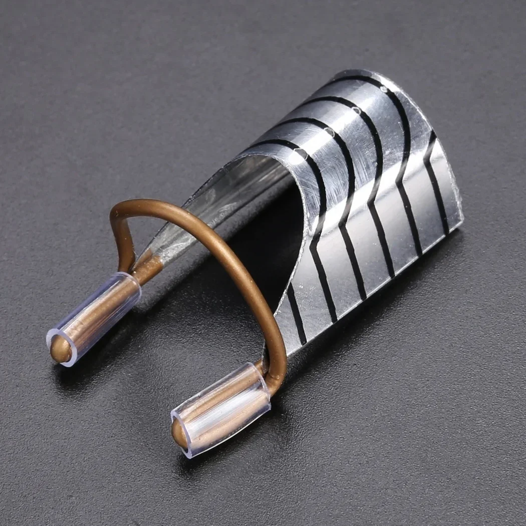 5pcs Reusable Nail Art Forms Guide Protector Nail Tip Acrylic UV Gel French Nail Extensions Tools