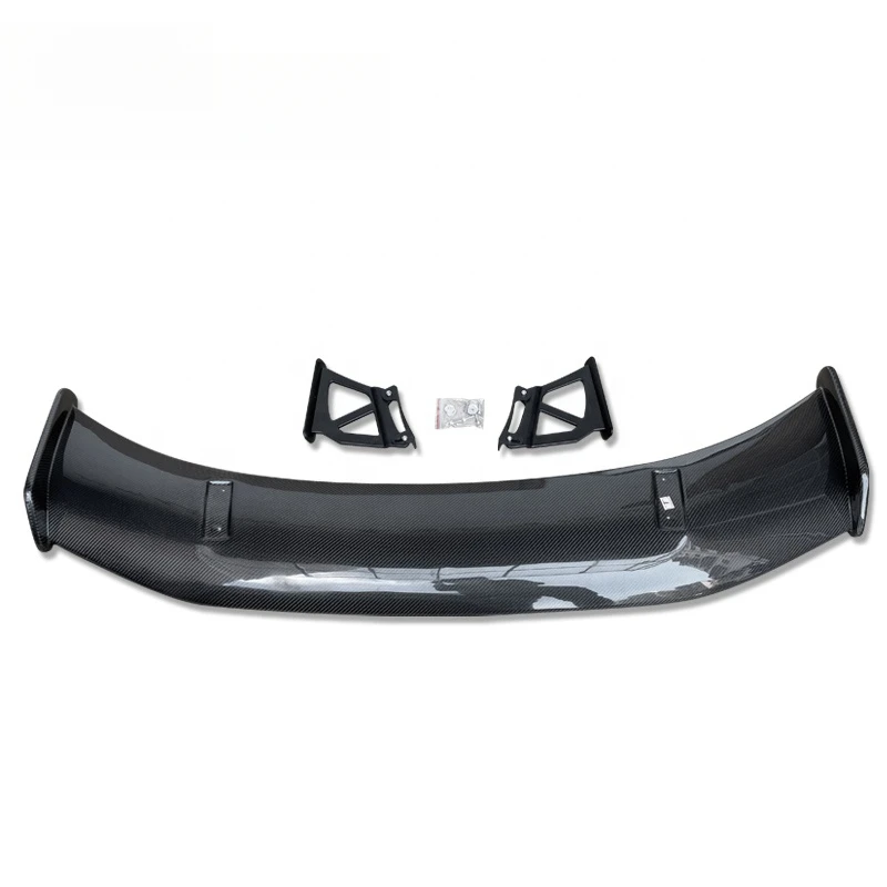Auto Parts Lightweight Genuine Carbon Fiber Trunk Spoiler UV Treated For Cayman 718 981 982 987