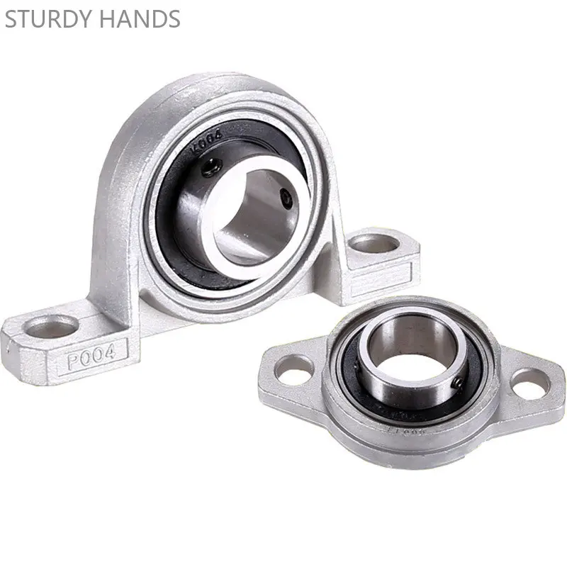 

1pcs Zinc Alloy Bearings Diameter 8mm To 35mm Bore Ball Bearing Pillow Block Mounted Support Hardware Accessories