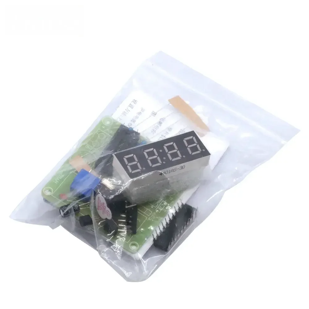 AT89C2051 reloj electrónico Digital de 4 Bits, Suite de producción electrónica, DIY Kit de aprendizaje para módulo Arduino