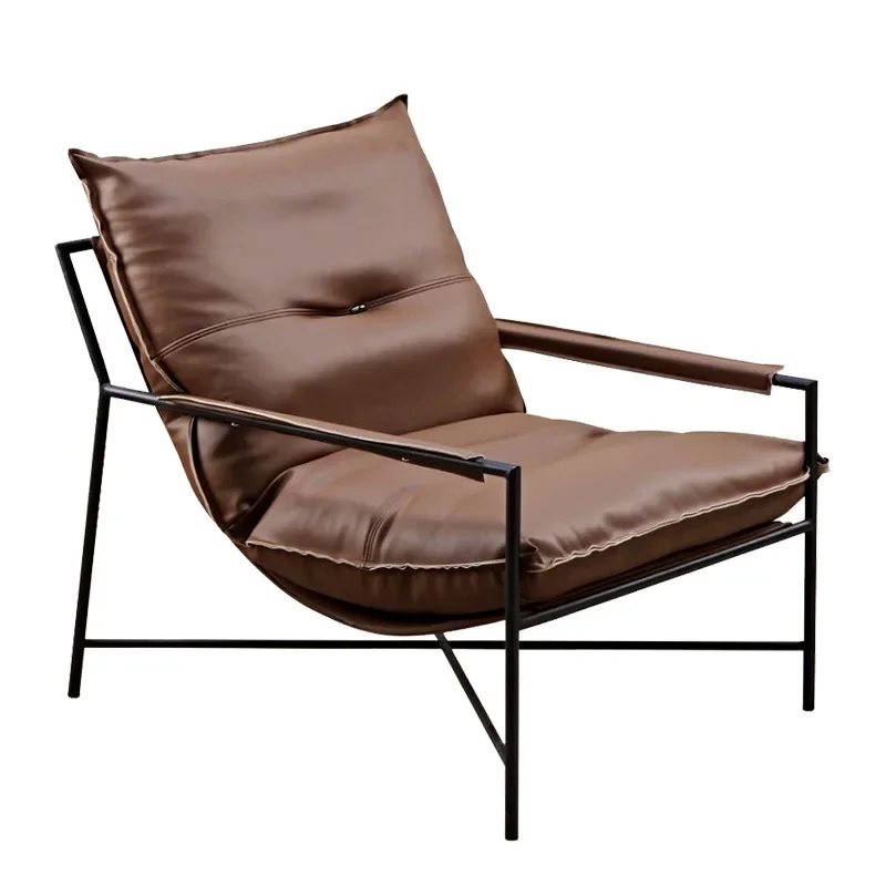 

Italian minimalist bedroom lounge chair, living room balcony lazy sofa