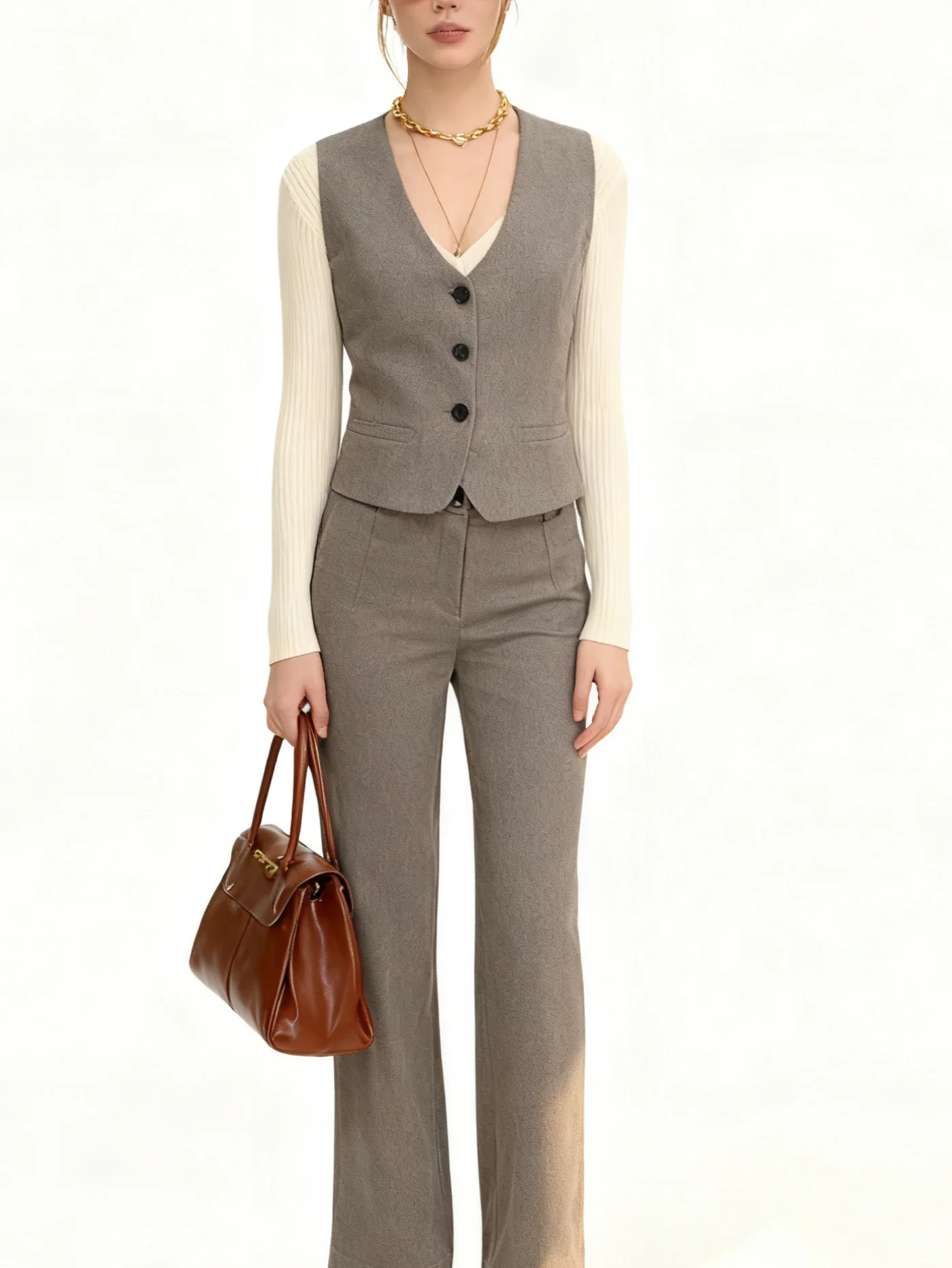 

Жилеты Жилеты Тонкие женские для женщин Зима Лето Ажурные вязаные крючком с круглым вырезом Укороченные легкие художественные милые женские модные