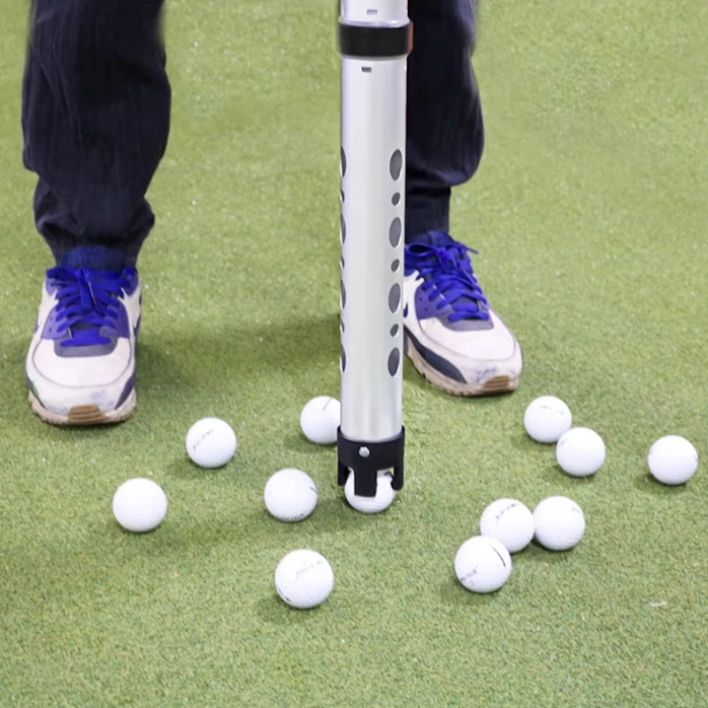 ที่เก็บลูกกอล์ฟแบบถอดได้ ทำจากอลูมิเนียมอัลลอยด์ ความจุขนาดใหญ่ อุปกรณ์เก็บลูกกอล์ฟระดับมืออาชีพ