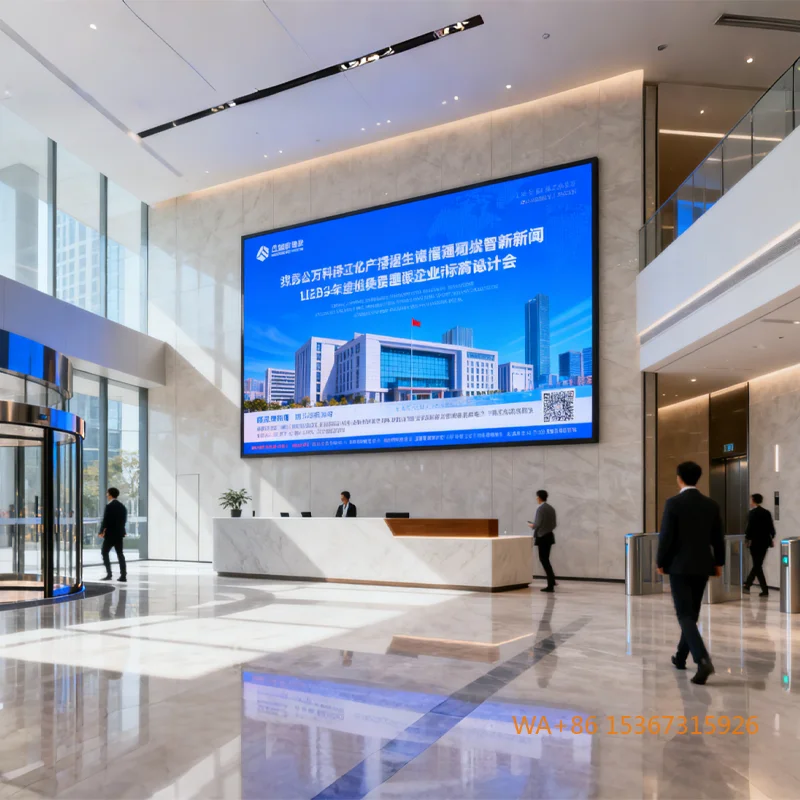 

Small Pitch Indoor LED Screen High Refresh Rate Display for TV News Broadcast Background