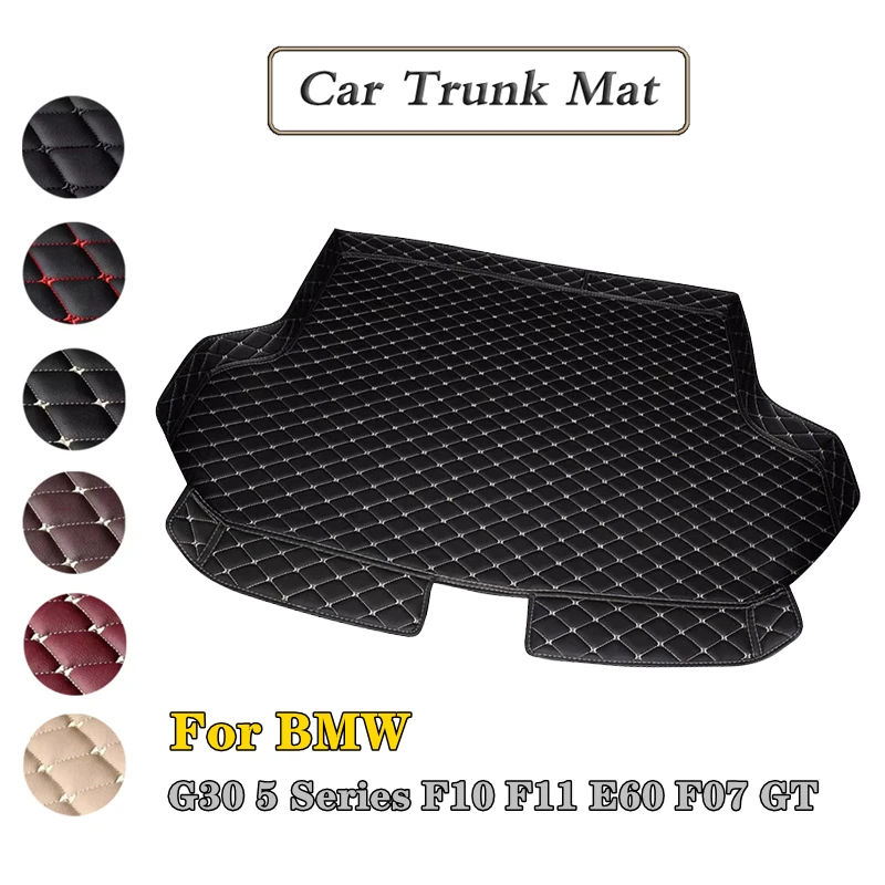 

Коврики для багажника автомобиля на заказ, защитный коврик для багажника, очень плотный для BMW G30 5 серии F10 F11 E60 F07 GT, автомобильные товары, детали интерьера