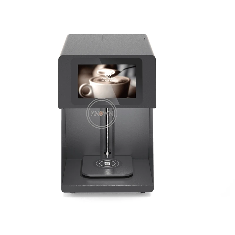 2022 Edible Ink Fast Selfie Mini Coffee Printer Latte Art Cake 3D Printing Machine With Free Cartridge USB Camera