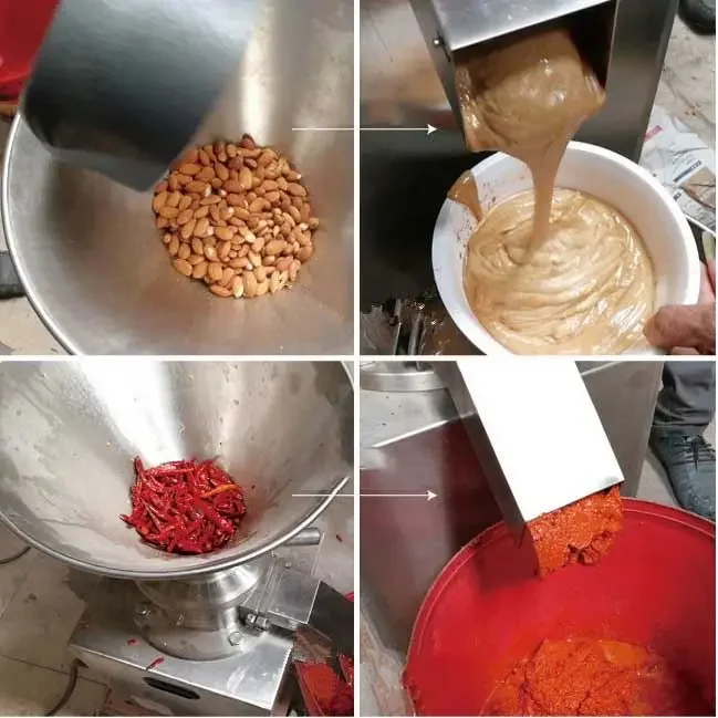 Vegetable butter machine / colloid mill garlic paste machine / small food processing equipment