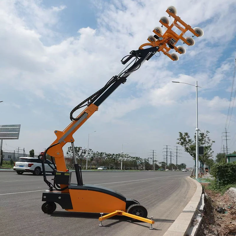 Hot-selling Portable Vacuum Lifter Suction Cup  for Granite Marble Glass Mobile Vacuum Lifter with High Suction Capability