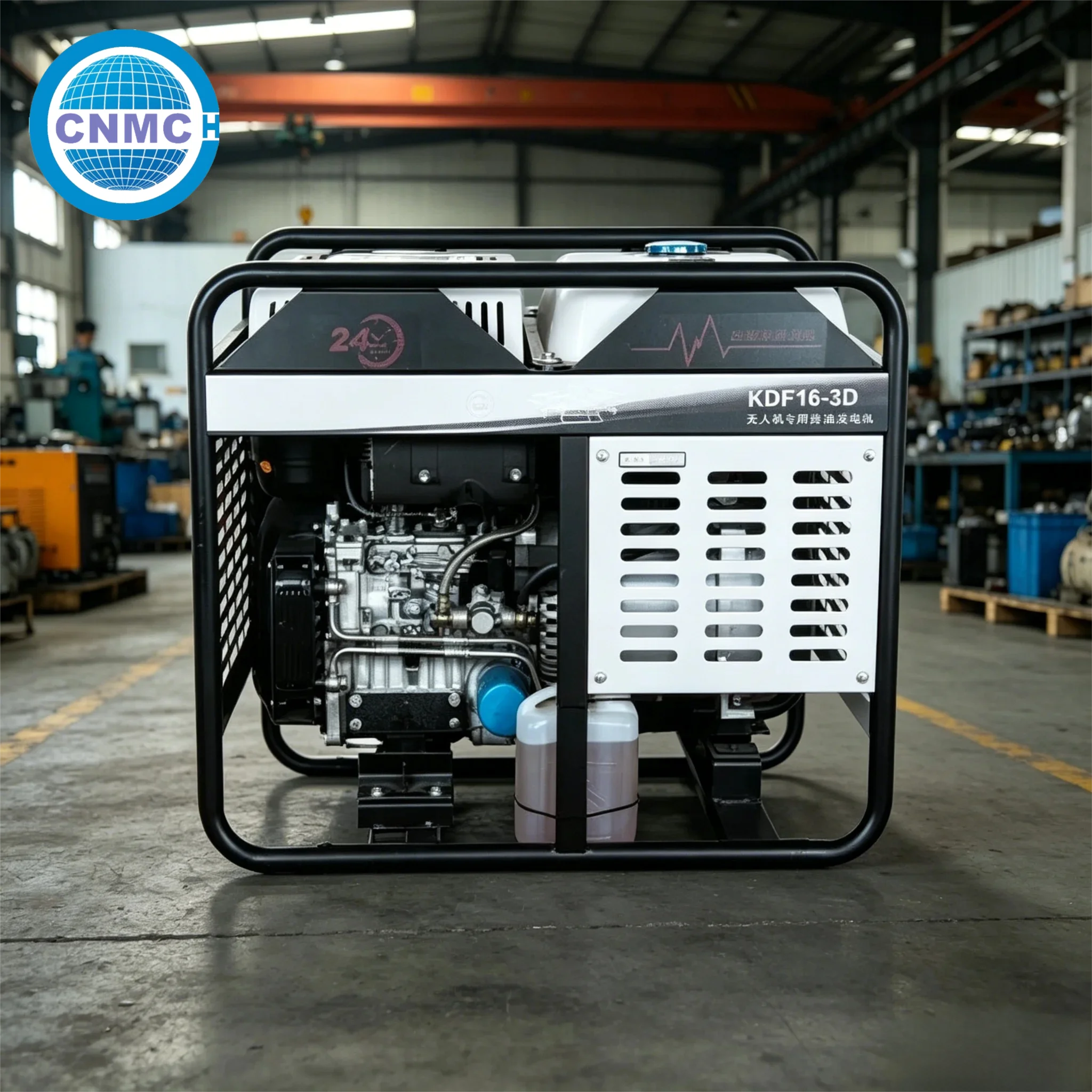 Open Frame Diesel Generator 4KW 5KW 7KW 9KW Electric Start Four-stroke 50HZ electricity generator with Wheels CE Certified