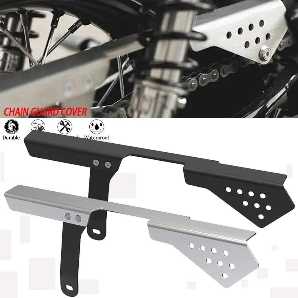 For Bonneville T100 T120 2016-2024 Motorcycle Chain Guard Protctor Cover For Street Scrambler 900 / ABS 2017-2019 2020 2021 2022 