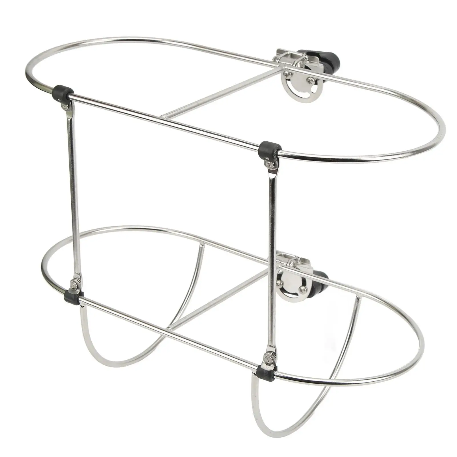 

Boat Rack Double for marine Holder Stainless Steel Easy Use for 7in Yacht Fenders