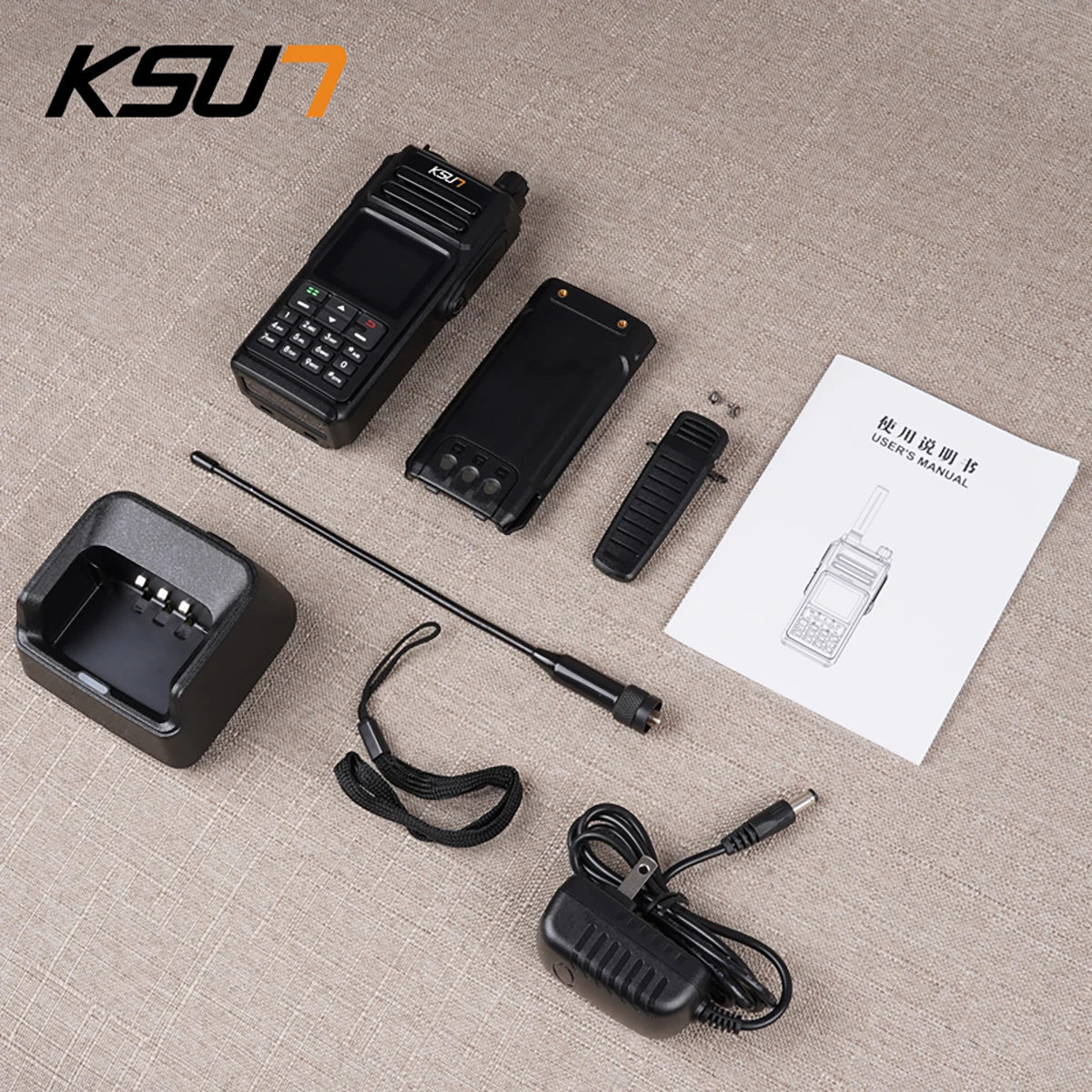 Imagem -06 - Ksut-professional Walkie Talkie Uv75p 10w Impermeável Longo Alcance Estação de Rádios de Presunto Rádio Amador Air Band Receiver Transceiver