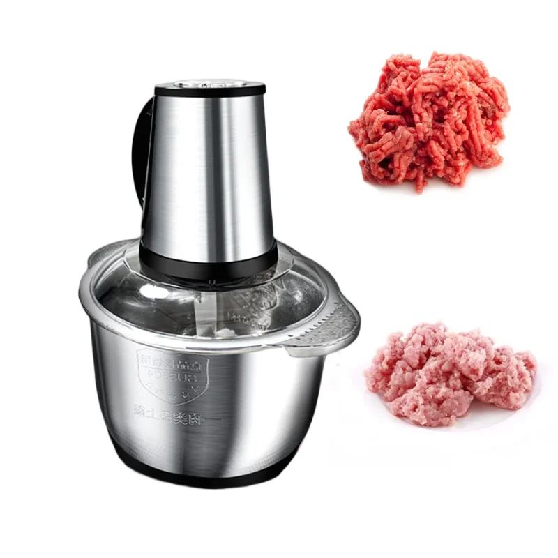 가정용 및 주방용 환상적인 용품 탁상용 스테인레스 스틸 고기 다지기, 전기 산업용 고기 분쇄기, 셀러리 다지기