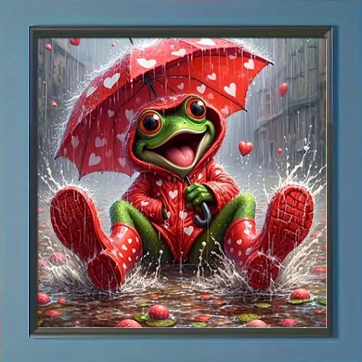 

Набор 5D алмазной живописи, красочная круглая акриловая алмазная художественная вышивка, полный набор алмазной вышивки крестом «сделай сам», подходит для H