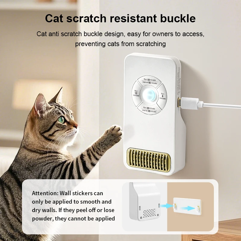1 Stück, Smart-Home-Luftreiniger, eingebauter Sensor, automatische Abschaltung, wartungsfrei, USB-Steckerbetrieb, hohe Leistung – Detail 6