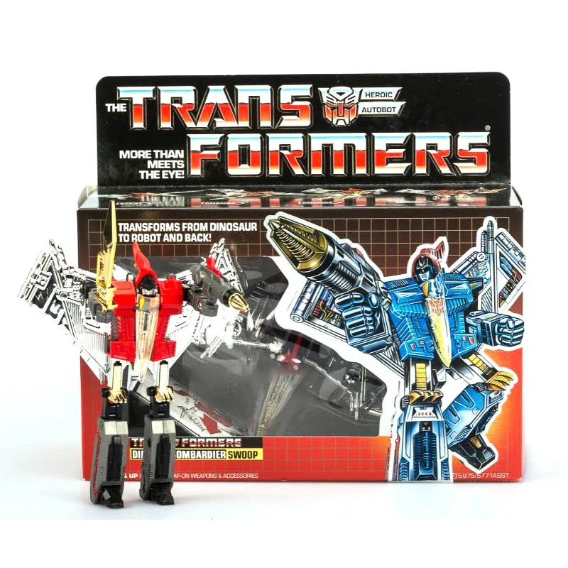 The Transformations Generation 1 Classic Reissue Version Swoop Blue Red Action Figure Deformable Collection Toys Gift