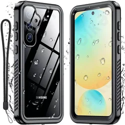 IP68 Shellbox Waterproof Case For Samsung Galaxy S26 S25 S24 S23 Ultra Plus A57 A37 A56 A36 Aluminum Swimming Phone Luxury Cover