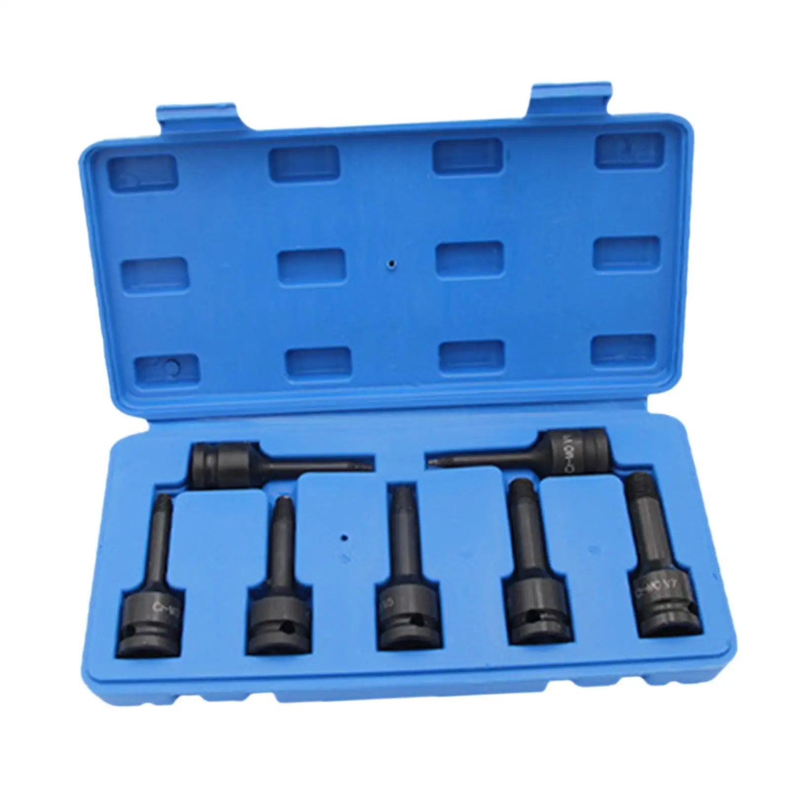 Broken Head Screw Remover Kit Sturdy High Performance Professional Spare Parts Damaged Screw Removers for Screw Removal Home Use