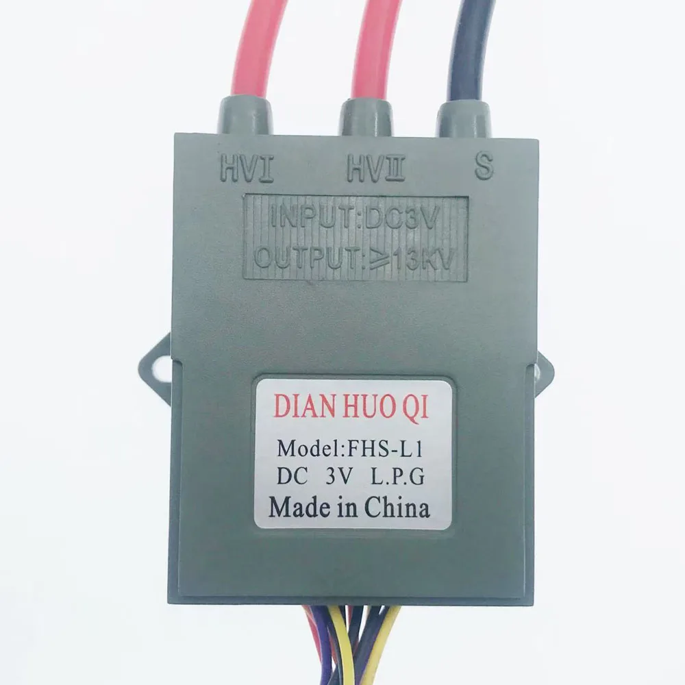 تيار مستمر 3 فولت موقد غاز اشتعال مزدوج مع التحكم في درجة الحرارة وعرض نبض الشاعل 12 أسلاك لبوش سخان مياه يعمل بالغاز