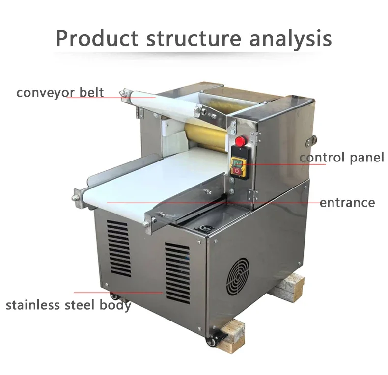 Intelligent CNC Dough Kneader Large Circulation Type, Imitate Manual Fully Automatic Dough Pressing and Kneading Machine