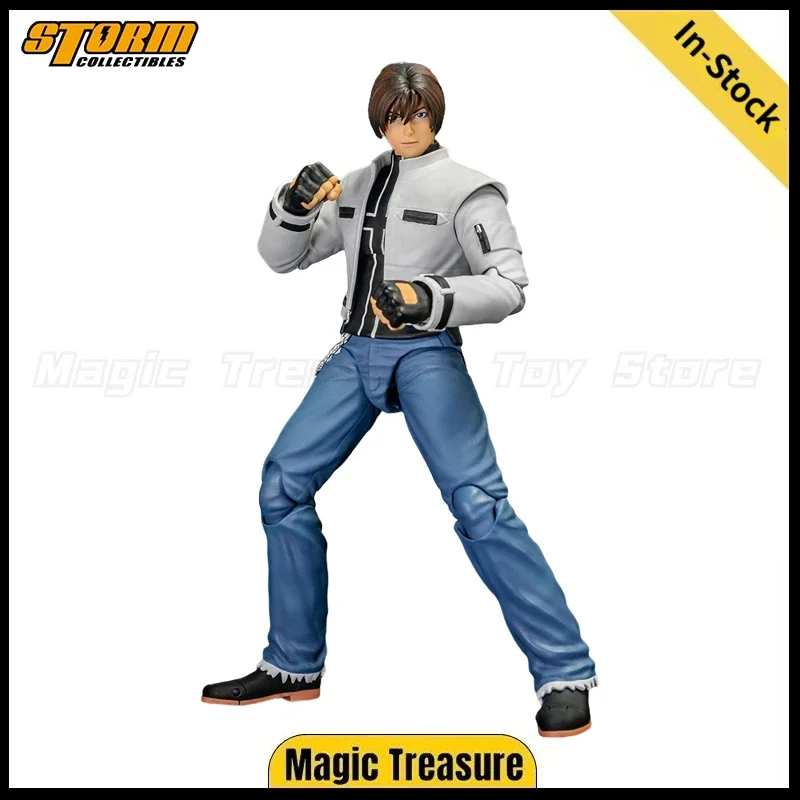 【In stock】Storm Collectibles THE KING OF FIGHTERS 2002 UNLIMITED MATCH Kyo Kusanagi 6-inch Action Figure Model Toys Ornament