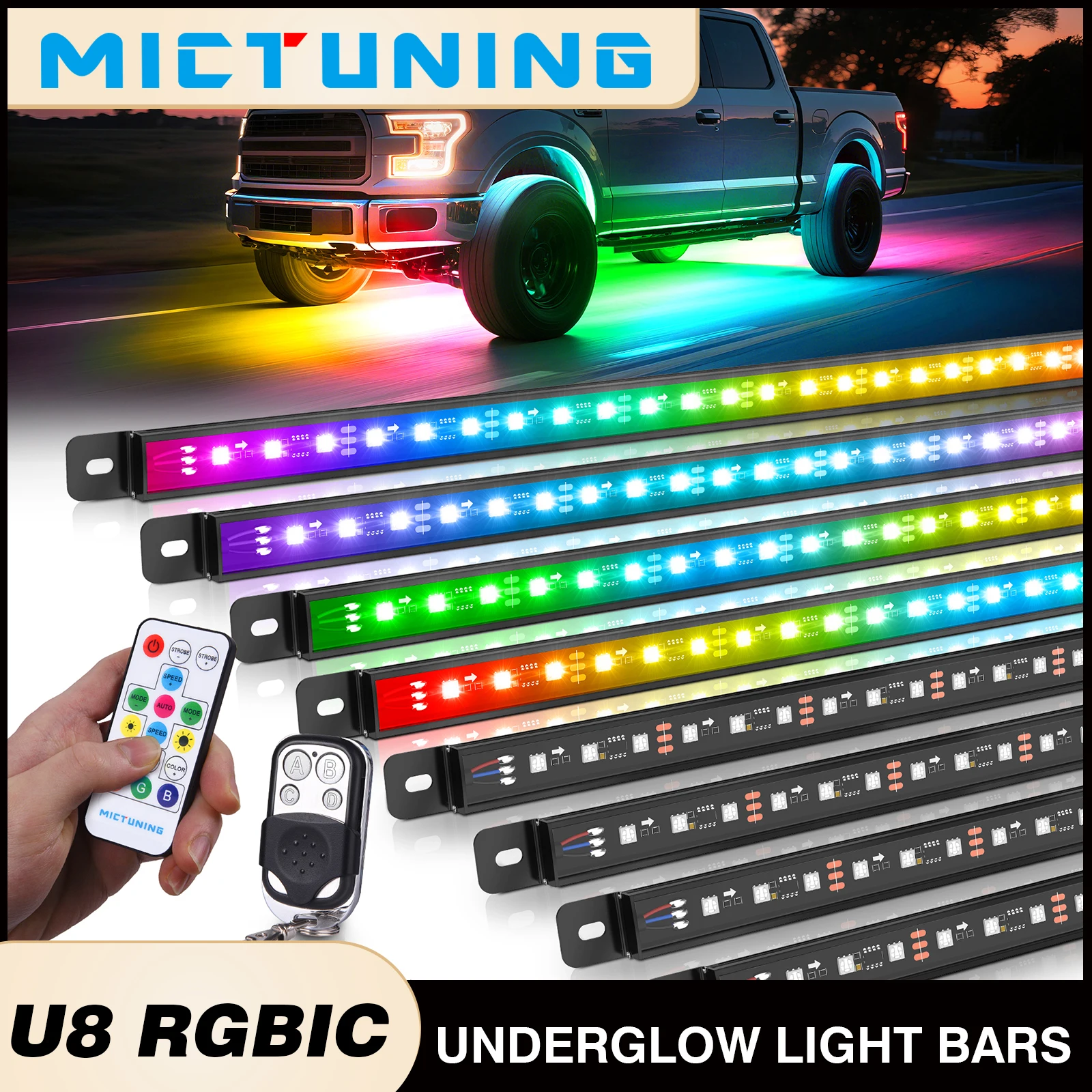Mictuning 8Pcs U8 R…