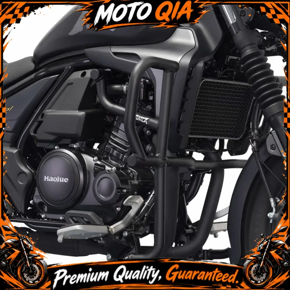 【High Quality​】For Haojue TR300PLUS motorcycle accessories engine guard bumper anti-collision bar TR 300PLUS TR 300