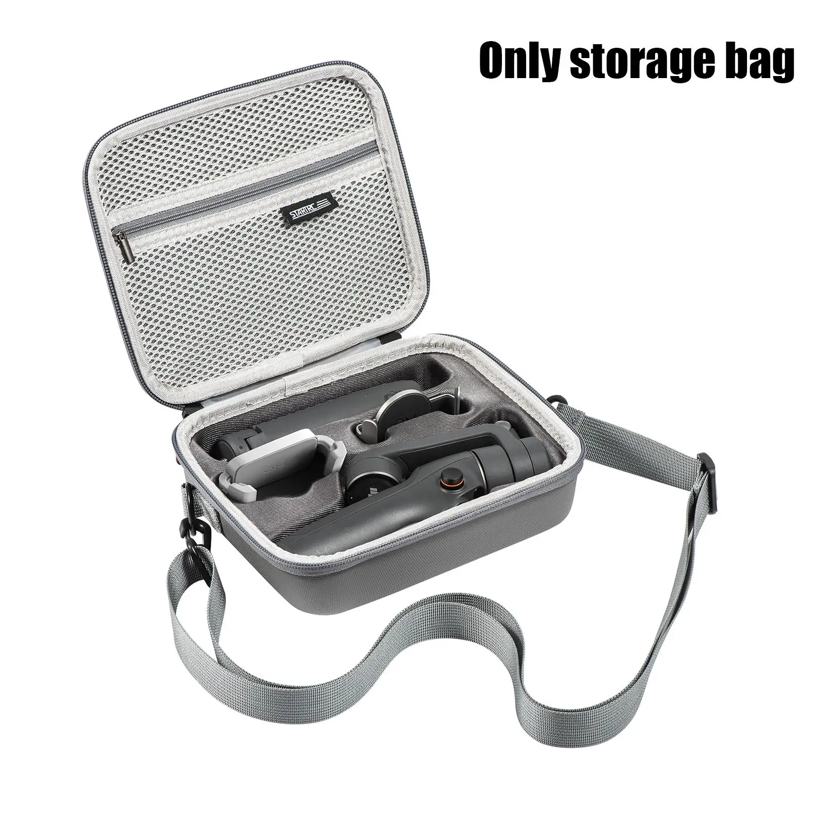 Portable Carrying Case For DJI Osmo Mobile 6 Handheld Gimbal Storage Bag With Shoulder Strap Dustproof Anti-drop Hard Bag