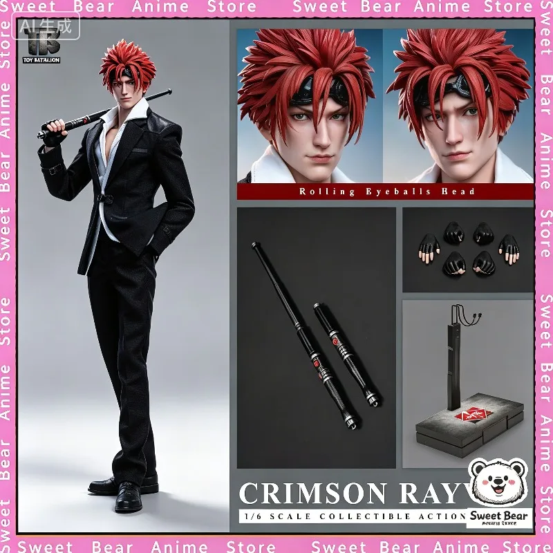 

Коллекционная фигурка TOYS BATTALION Crimson Rayven TB029 в масштабе 1/6, модель аниме-персонажа, модная настольная кукла