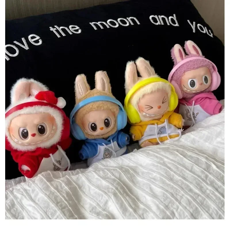 

For Cute Labubu Accessories Crybaby Accessories Cartoon style camera phone Bag Plush Doll Accessories Pendant Fan Birthday Gift