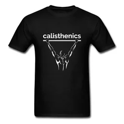 Fashion Graphic Print Classic Tops Shirt Calisthenics Men T-Shirt  Men's Normal O-Neck Short Sleeve Tee Shirts Harajuku