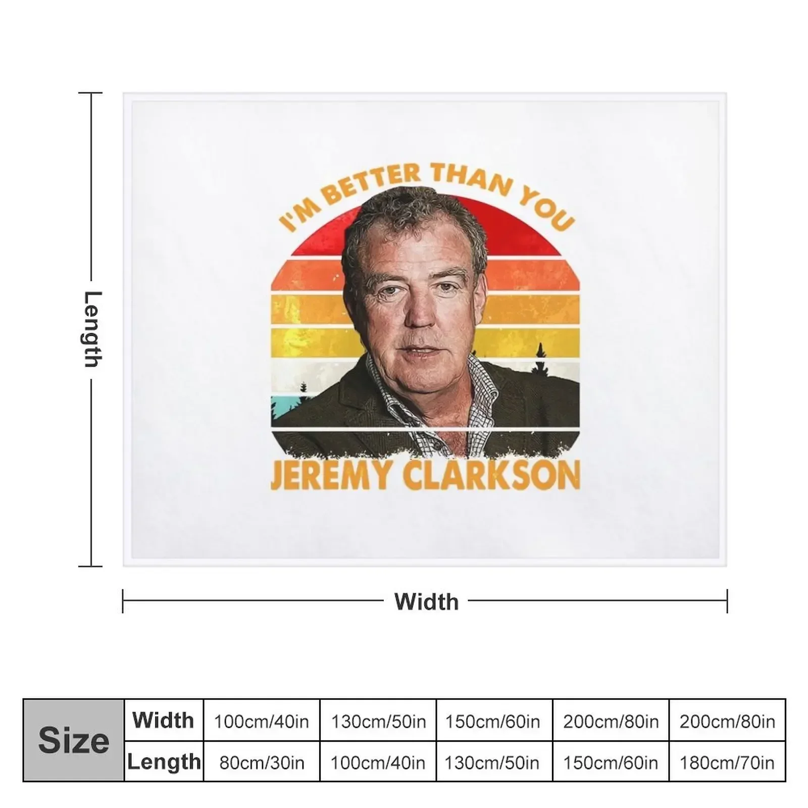 Richard Hammond Top Gear The Grand Tour Jeremy Clarkson Funny Men Fan Throw Blanket Thins Tourist Flannel Heavy Blankets