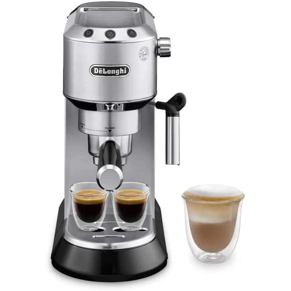 EC680M Espresso, Stainless Steel, Silver