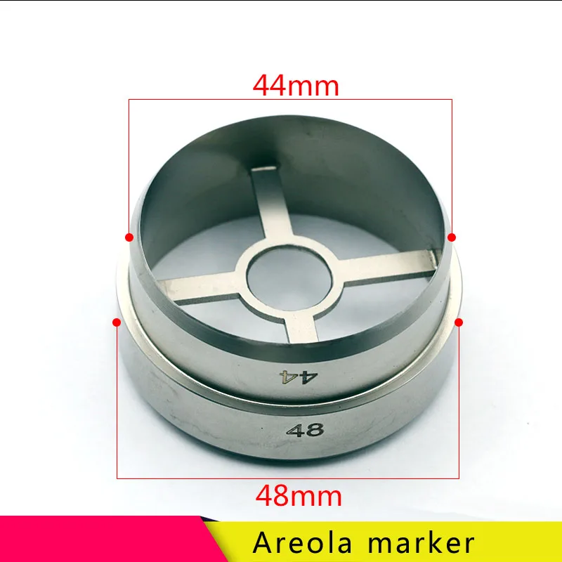 Areola marker pemosisian areola, bor tisu kulit stainless steel alat operasi plastik kosmetik