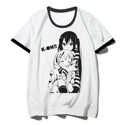 k-on top tees tshirt male graphic vintage aesthetic t-shirt y2k white t shirt