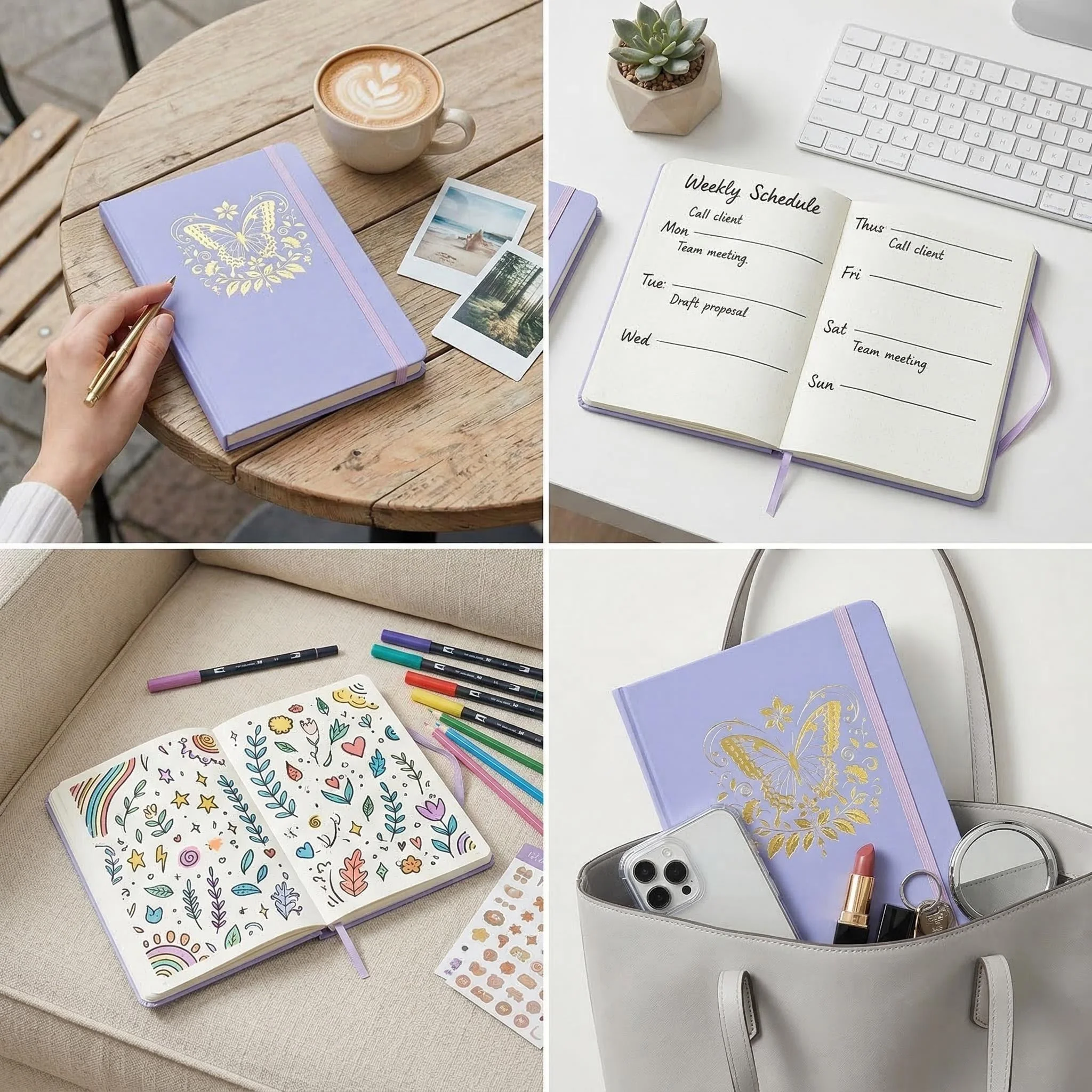 Dotted Journal Sketchbook Dot Grid Notebook Dotted Writing Journal Drawing Sketch Notebook 160gsm Paper A5 Hardcover 160 Pages