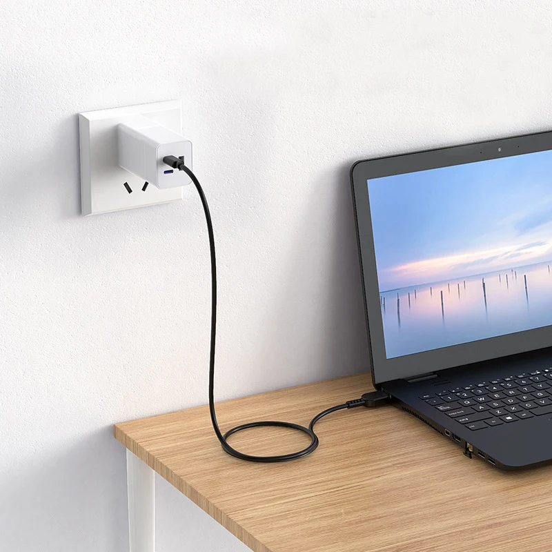 USB C PD شحن كابل الحبل نوع C إلى تيار مستمر محول الطاقة العالمي محول لينوفو آسوس ديل Hp أيسر سامسونج LG أجهزة الكمبيوتر المحمولة